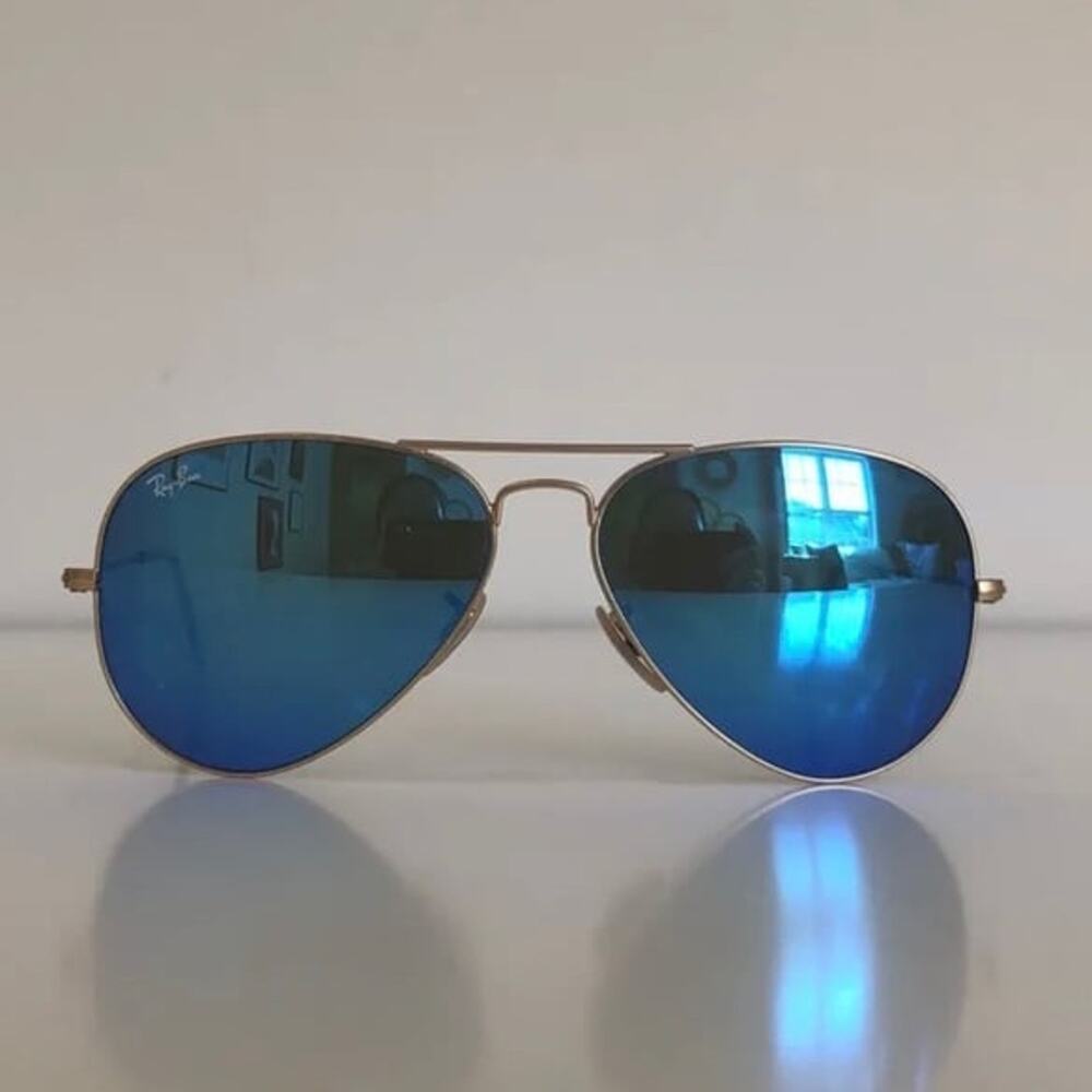 Ray Ban RB 3025 112/17 Aviator Large Metal Gold Sunglasses 58-14 3N